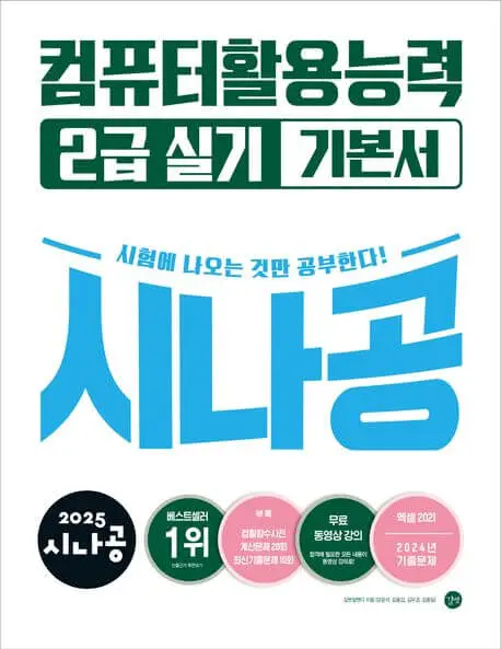 시나공 컴퓨터활용능력 2급 실기